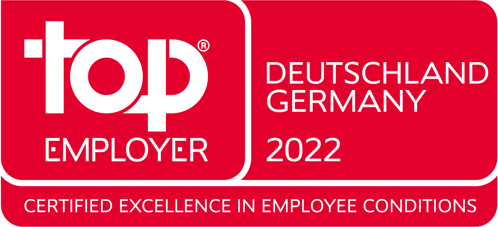 Award: Top Employer 2022 Award: Top Employer 2022